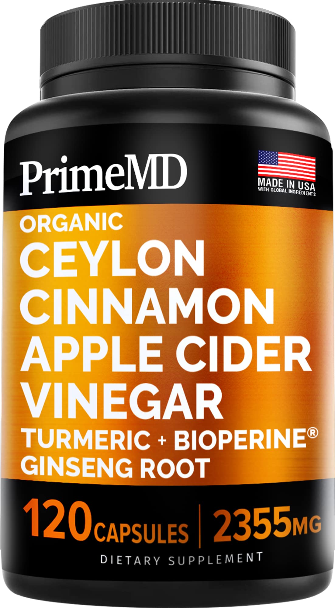 Buy 5in1 Ceylon Cinnamon s 2355mg with Apple Cider Vinegar, Turmeric