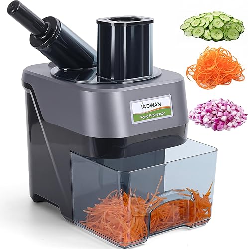 Picador de verduras comercial 3 en 1, procesador de alimentos multifuncional, cortador de patatas eléctrico, cortador automático de cebolla y