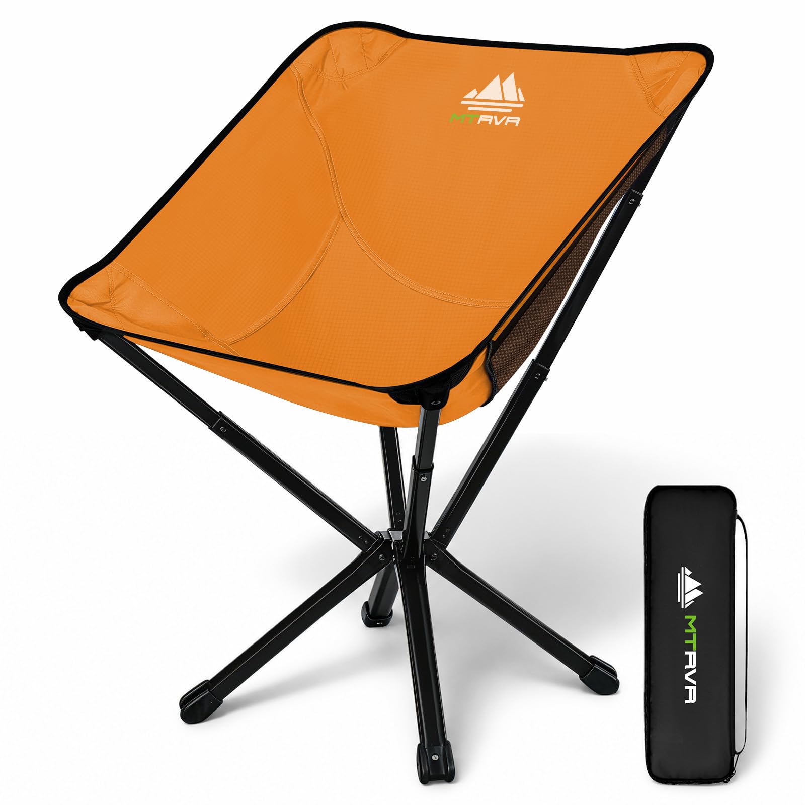 MTRVR Folding Camping Chair Lightweight Outdoor Chair Heavy Duty 100kg