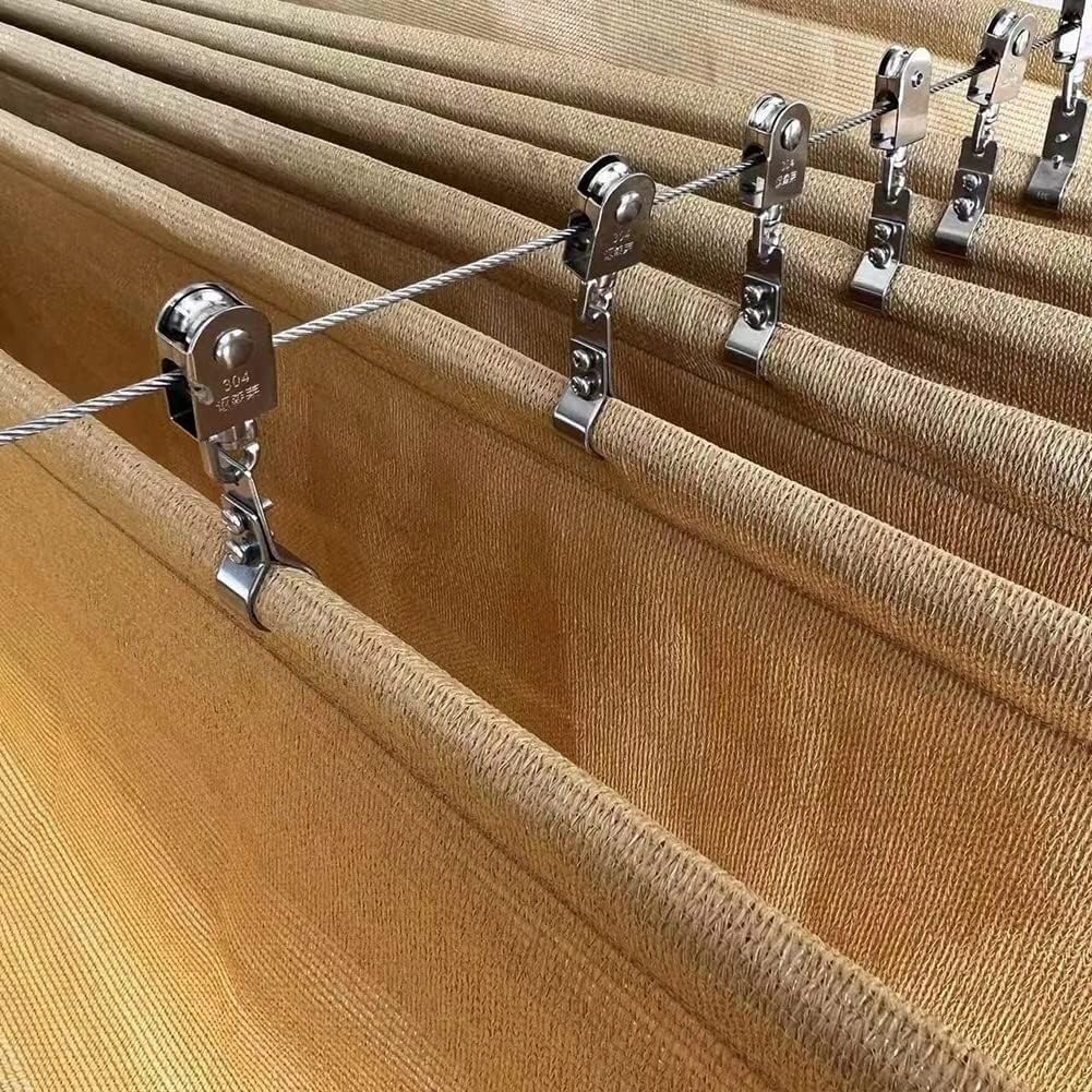 Tendalino parasole scorrevole pensile for portico for pergolato(1x5m)