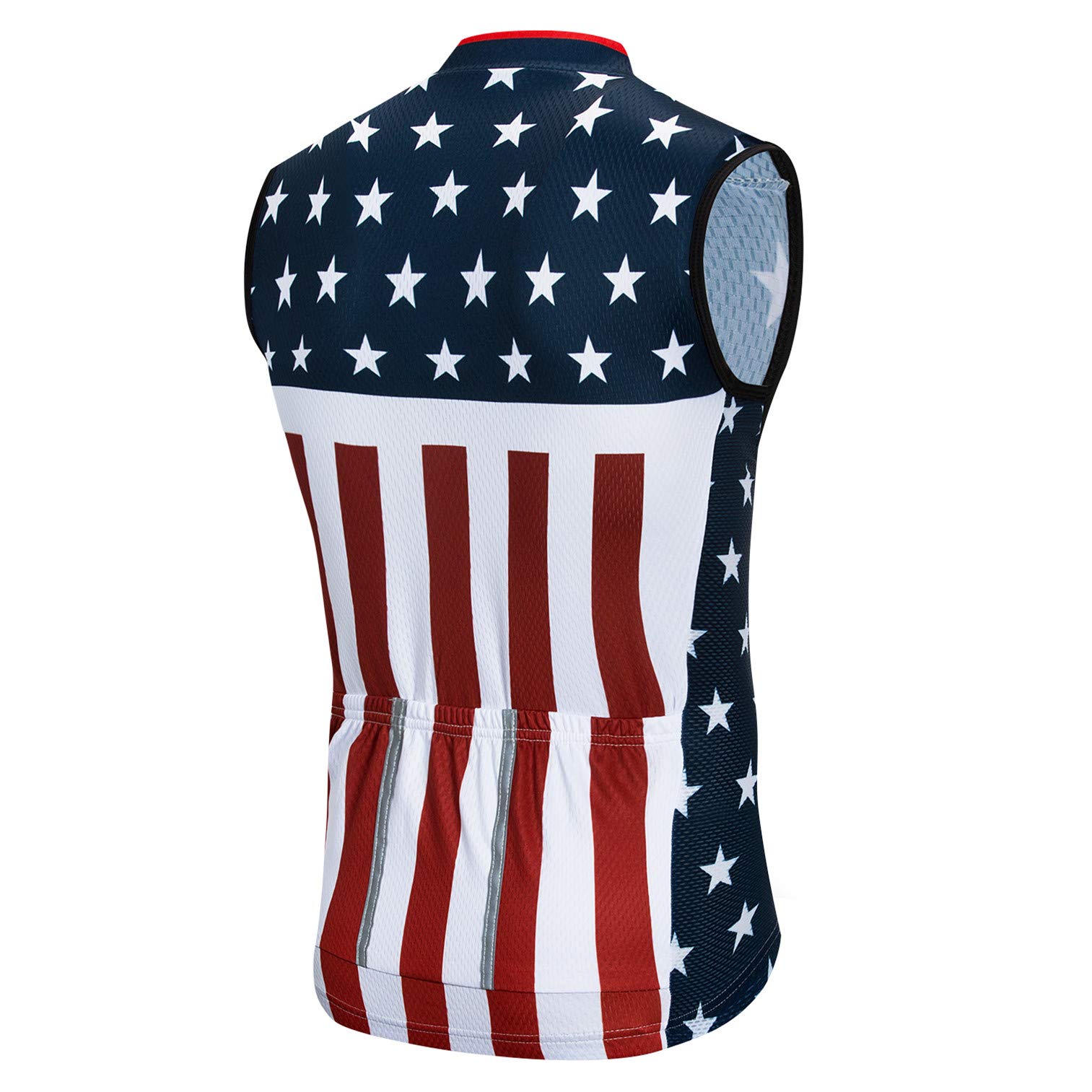 Cycling Jersey Men Bike Sleeveless Cycle Vest Road Bicycle Clothing Riding Racing MTB Shirt Mountain Biking Biker Cyclist top USA XXL