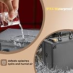 LOCKCURX Trading Card Storage Box, Top Loader Storage Box, Holds 600+ Toploaders or 130+ 35pt Touch Card Holder, Card Storage Box with Key Lock for Sports Cards, Trading Cards, One Touch Card Holder