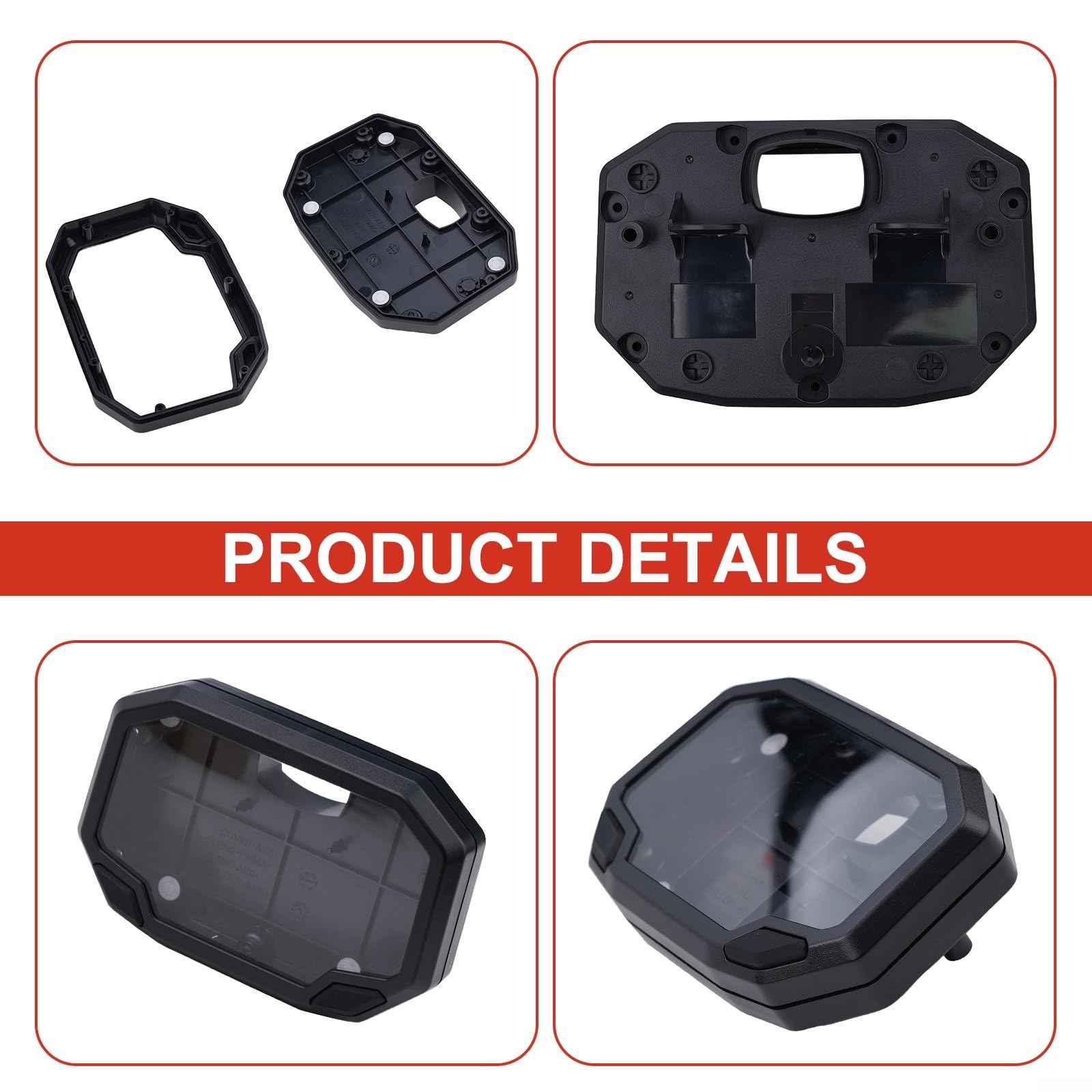 Yuanpgky Gruppo alloggiamento tachimetro per modelli 650 Z650 Z900 2020-2022 - Custodia impermeabile in plastica