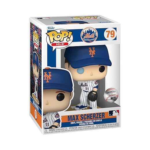 En Oferta Funko 61470 Pop Mlb: Dodgers- Max Scherzer (Home Jersey)