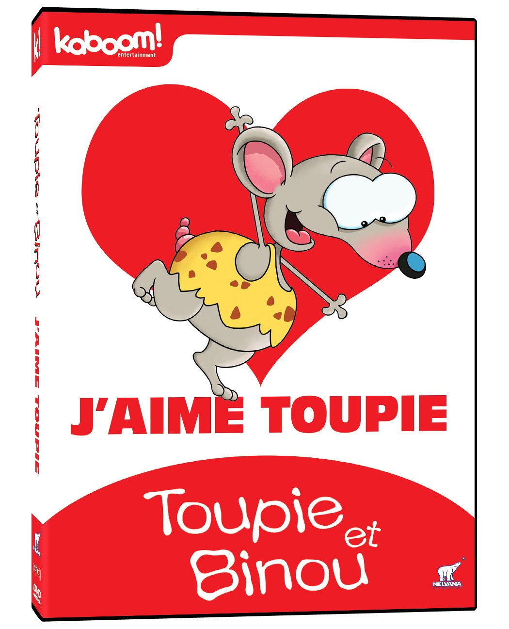 Toupie et Binou - J’aime Toupie (Bilingual) [DVD]