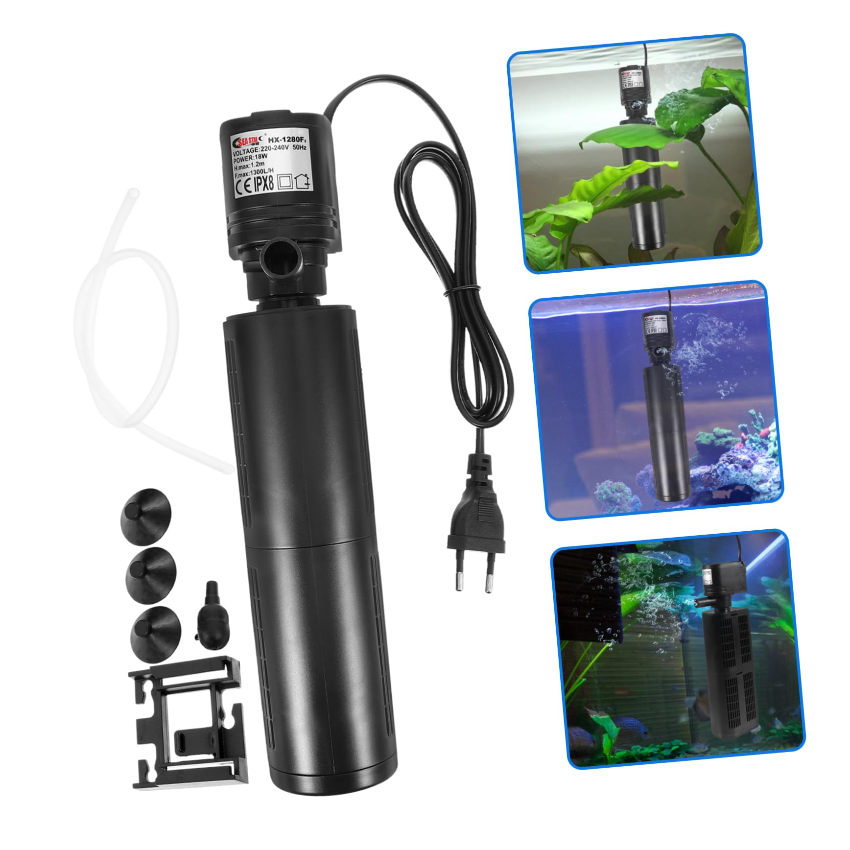 Aquarium Filterpumpe Interner Tauchfilter Mit Leiser Geeignet Für Kleine Mittelgroße Aquarien Langlebig Und Sorgt Für Wasserqualität Und Sauerstoffanreicherung