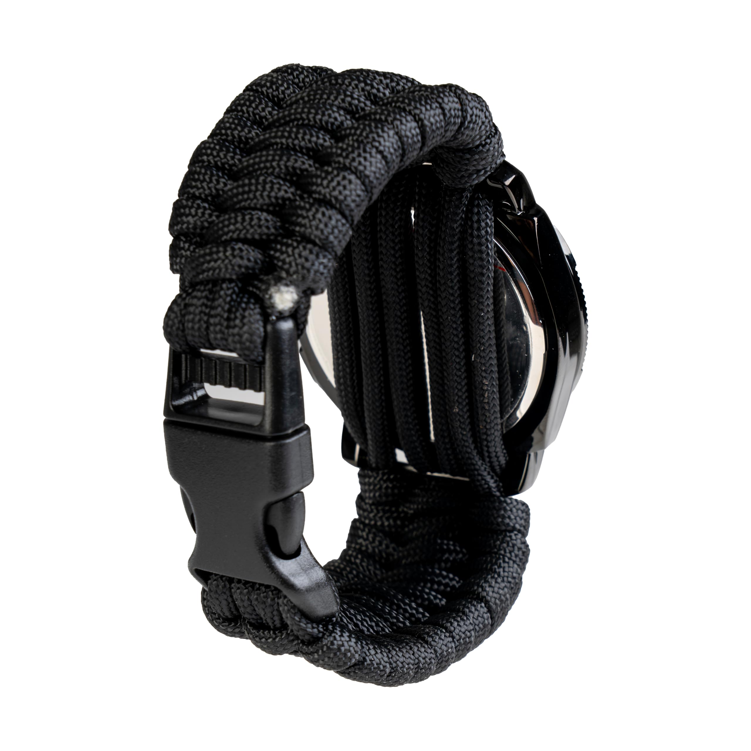 Miltec Paracord Orologio dell'esercito, Nero