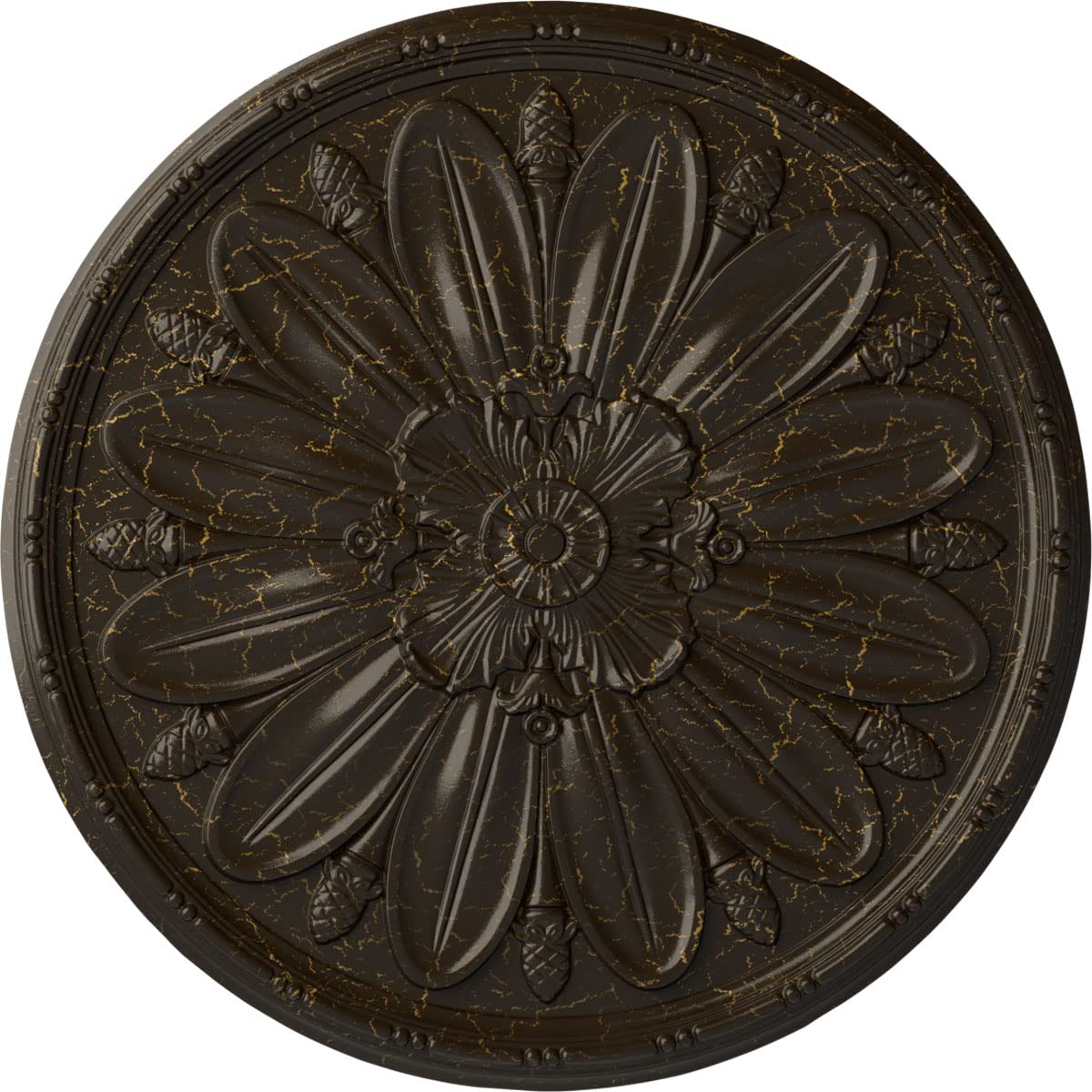 Médaillon de plafond Ekena menuiseries Delrina Cm40dlacs