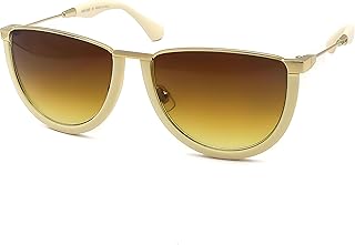 نظارات شمس نصف دائرية حريمي موديل OMU24PS، من المدينة، أبيض