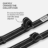 Vista 32 de CollarDirect Reflective Dog Collar for a Small, Medium, Large Dog or Puppy with a Quick Release Buckle - Boy and Girl - Nylon Suitable for Swimming