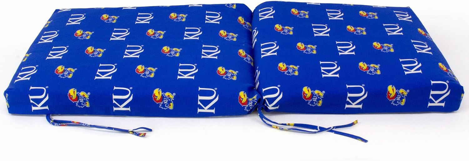 College Covers 2 Piece Cushion, Kansas Jayhawks