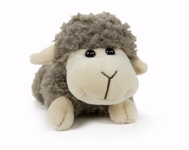 Foto 7 de 7 de lilizzhoumax Peluche de Oveja 20cm/8” acostarse Oveja Lindas muñecas de Relleno de roedores Oveja Peluche…