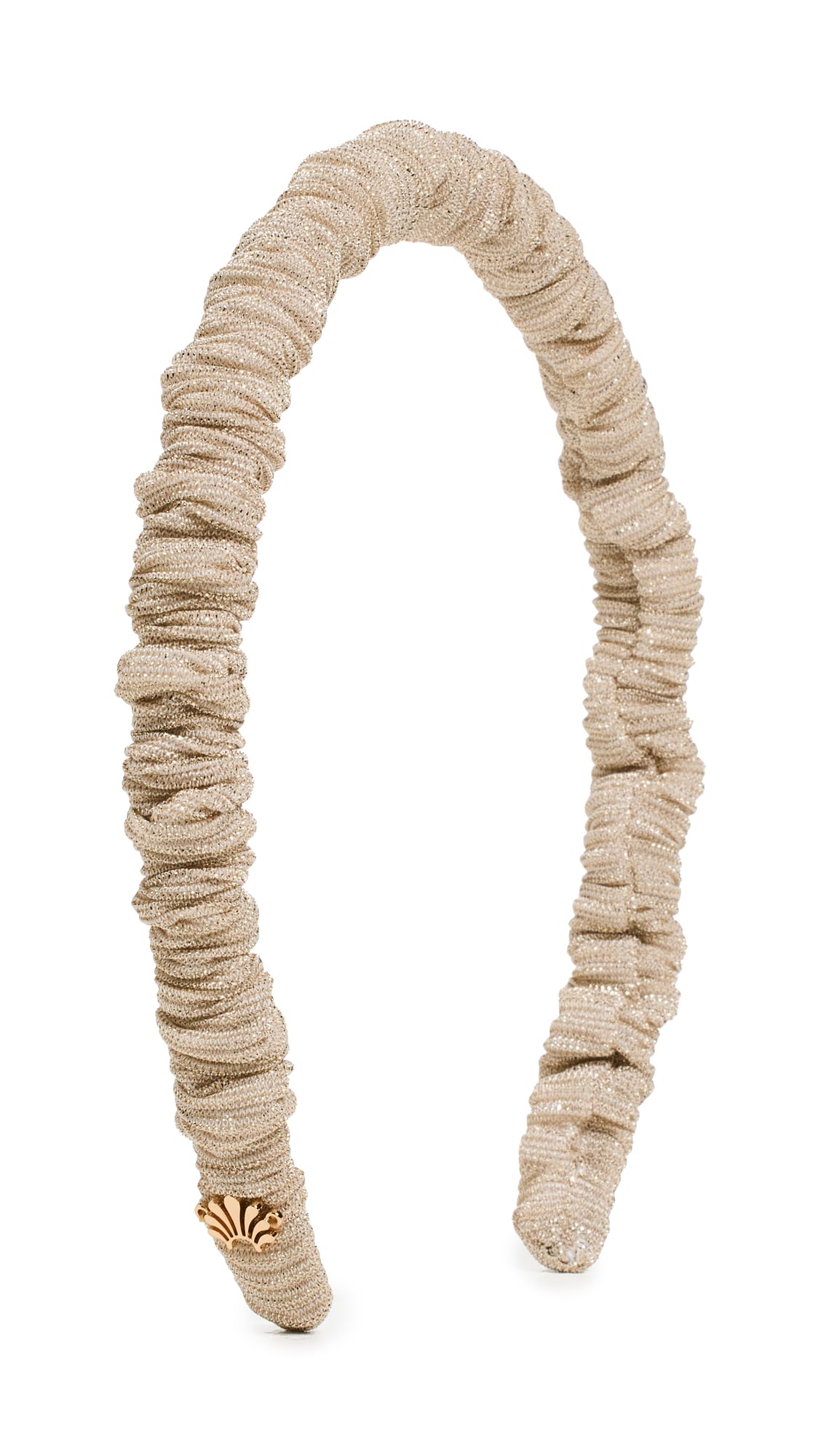 Lele Sadoughi and Loeffler Randall headbands Stone Blue Silk Knotted Headband – Chic Streets main image 4