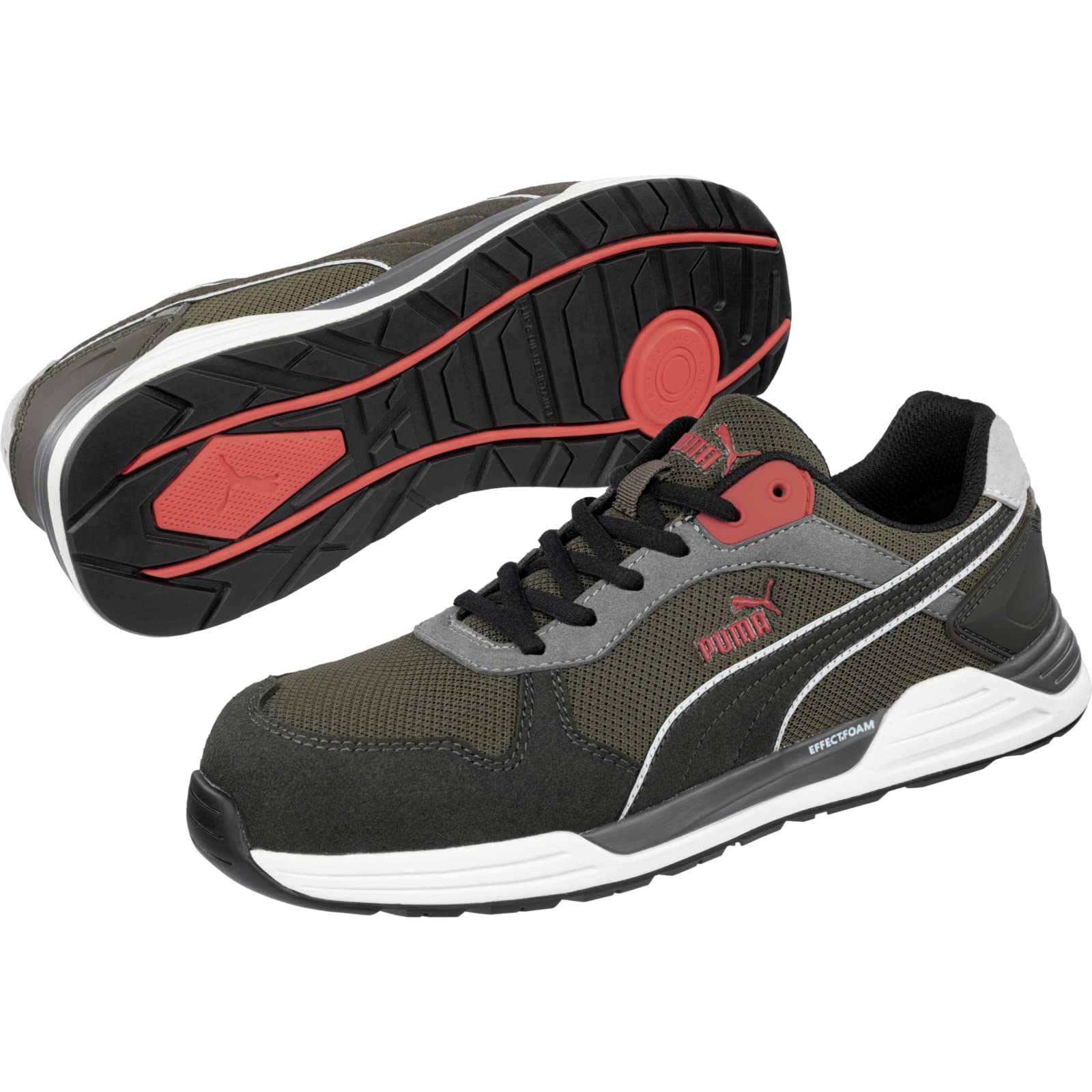 PUMA Sicherheitsschuh Frontside Low nach EN ISO 20345:2011 S1P ESD HRO SRC