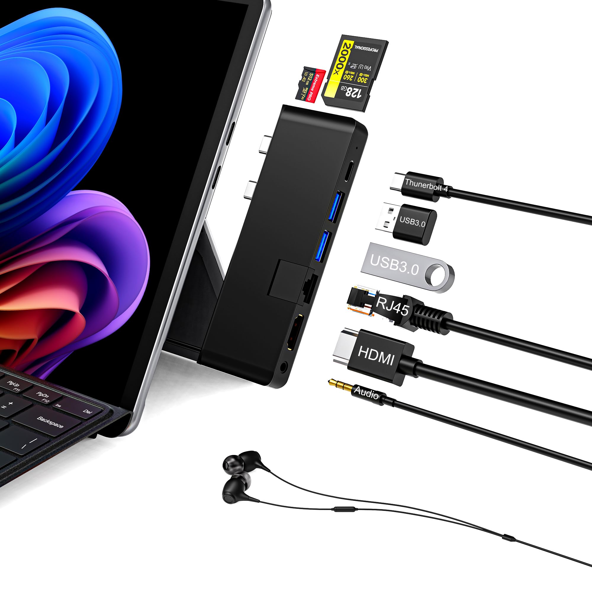 Amazon | Surface Pro 12 2025 ハブ、Surface Pro 12 ドック 4k Hdmi