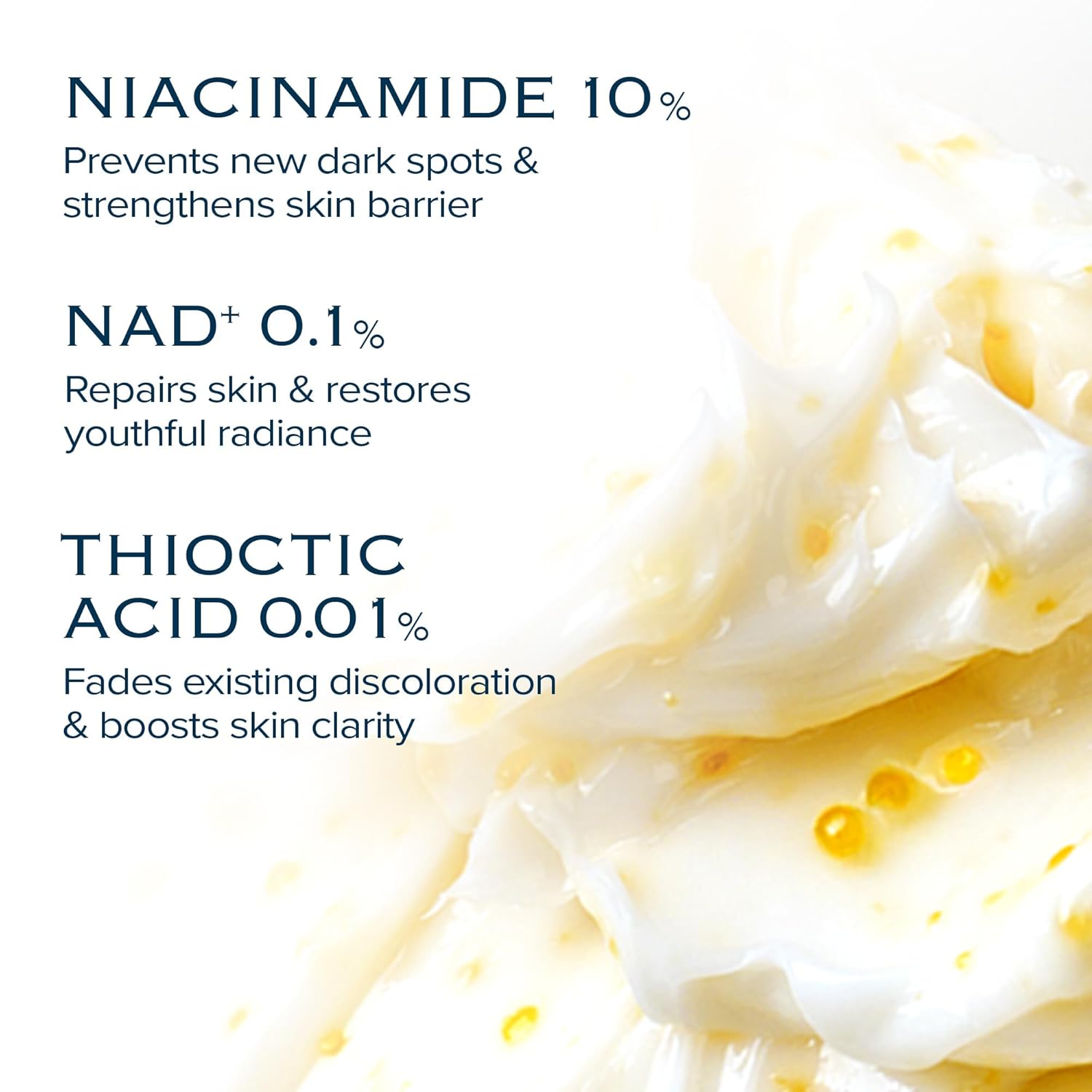 NIACINDY Radiance Capsule Cream | Liposomal NAD + 10% Niacinamide +Thioctic Acid | Dark Spot Remover & Anti-Aging Moisturizer | Korean Clinical Formula for Radiant Skin | 3ea - Image 5