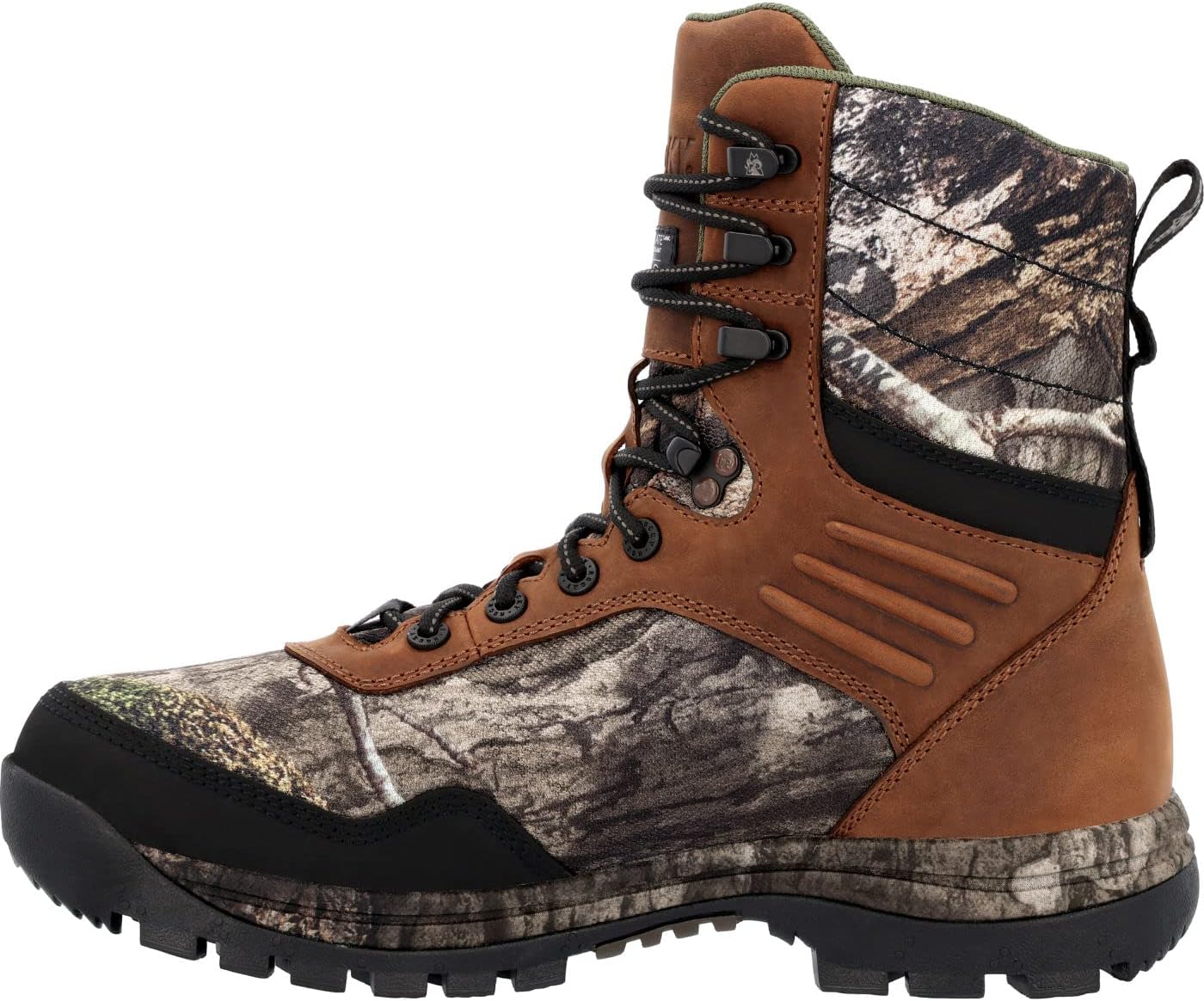ROCKY Lynx Mossy Oak® Country DNA™ Waterproof 800G Insulated Boot Size 9.5(W)