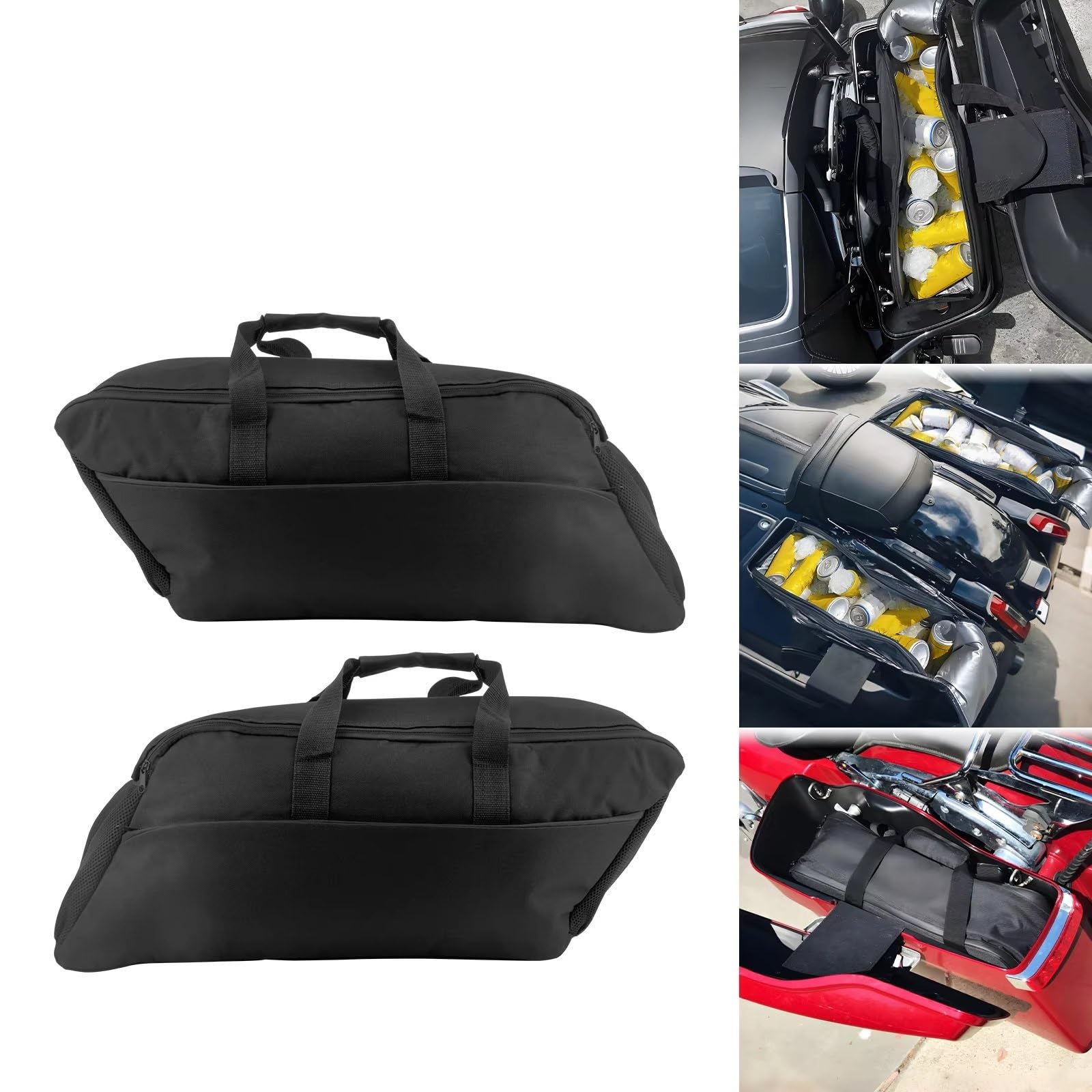 Compatibile Con Yamaha 2 Pezzi Borsa Termica Borse Laterali Per Moto Per Bagagli Sostituzione Accessori Parti Strumenti Archiviazione Interna Sacche Moto