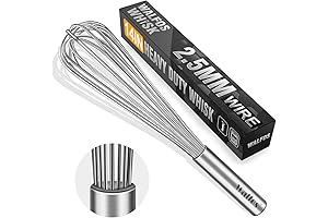 Walfos Whisk: The Unparalleled Commercial Whisk for Effortless Blending, Whisking, and Beating