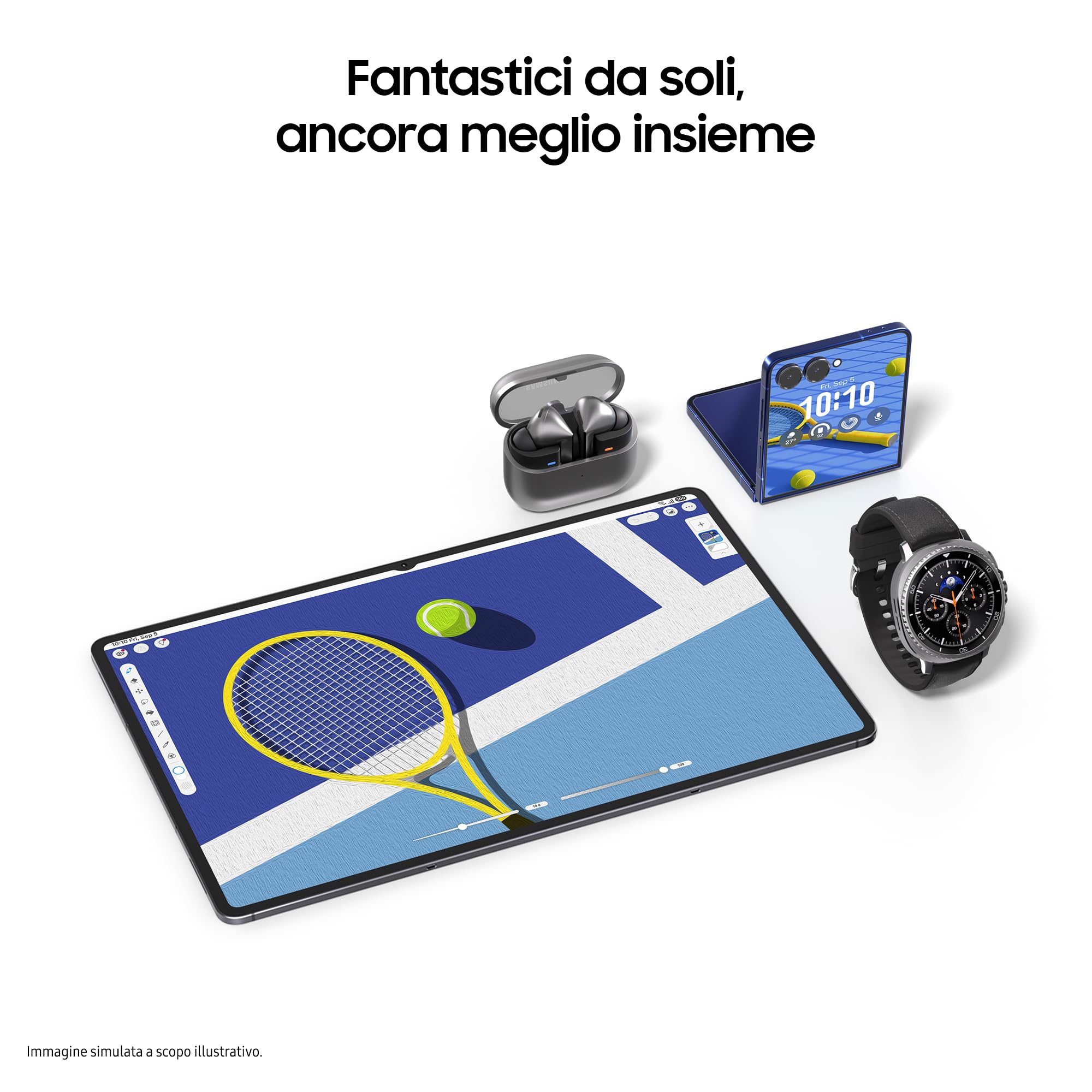 Samsung Galaxy Tab S11 Ultra, 3 anni di garanzia, Tablet AI, Wi-Fi, Design Ultra-Sottile, Strumenti AI Multimodali, DeX, RAM 12GB, 256 GB, Batteria a Lunga Durata, Gray [Versione Italiana]