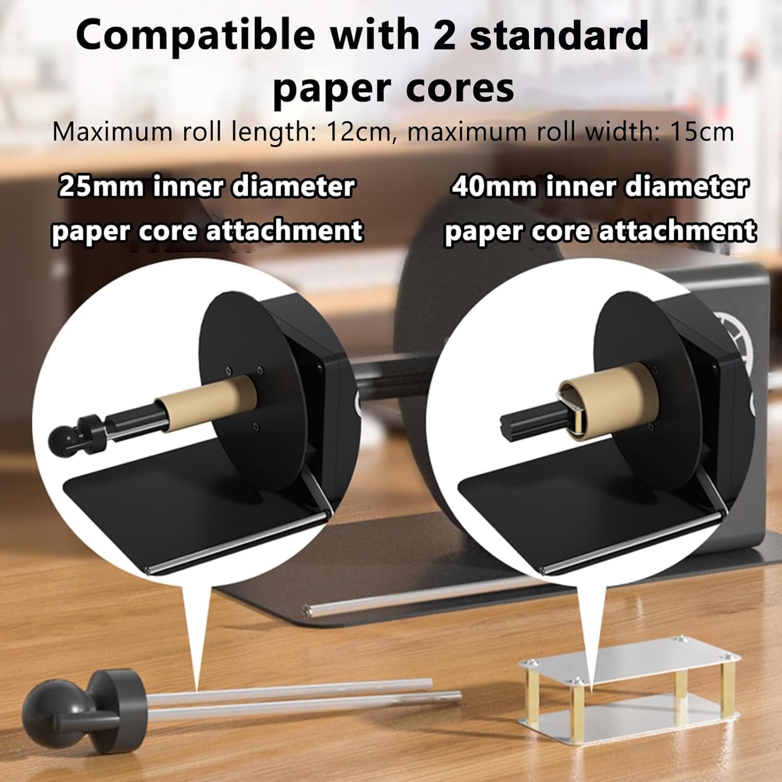Avvolgitore Automatico Di Etichette, Con Anima Da 25/40 Mm, Lunghezza Massima 4,72"/larghezza 6", Avvio/arresto Automatico, 130 Giri/min, Per Ufficio Postale/negozio Di Abbigliamento.