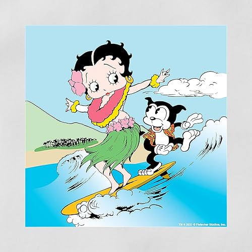 Miniatura 2 de CafePress Betty Boop Hawaiian Dreams - Delantal para hornear para niños, Blanco