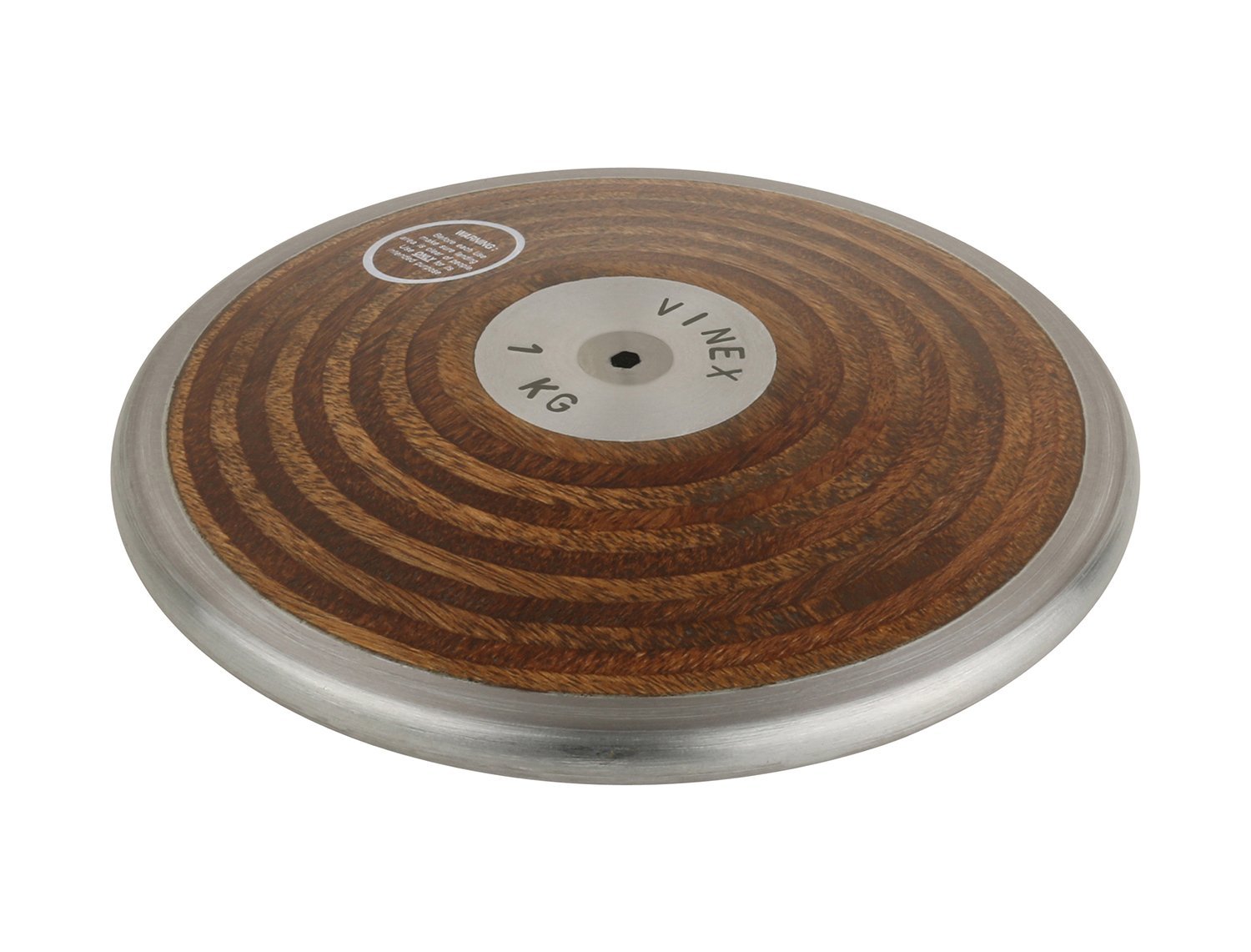 VINEX Lancer du Disque - Disque à Lancer - Bois - pour Les compétitions et l'entraînement - 0,75 kg - 1,00 kg - 1,50 kg - 1,75 kg - 2,00 kg