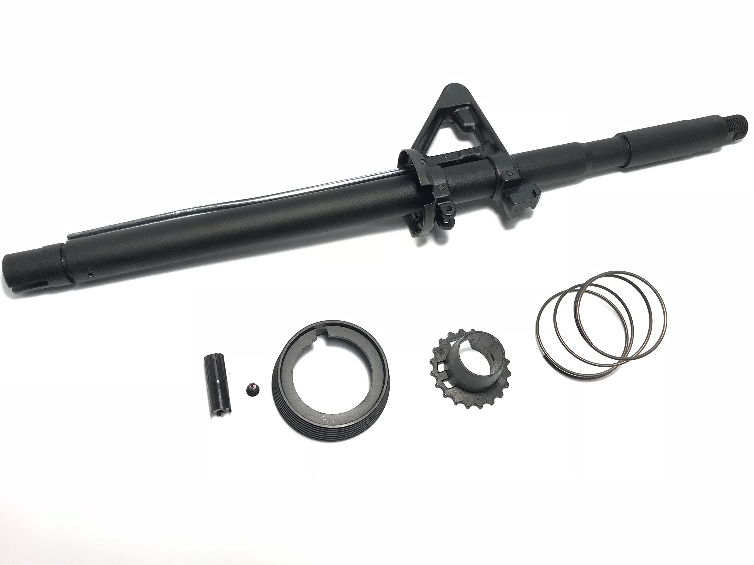 DAS M4A1 純正アウターバレル 14.5インチ カスタムパーツ 電動ガン Zparts M4A1 14.5inchスチールアウターバレルセット (東京マルイ