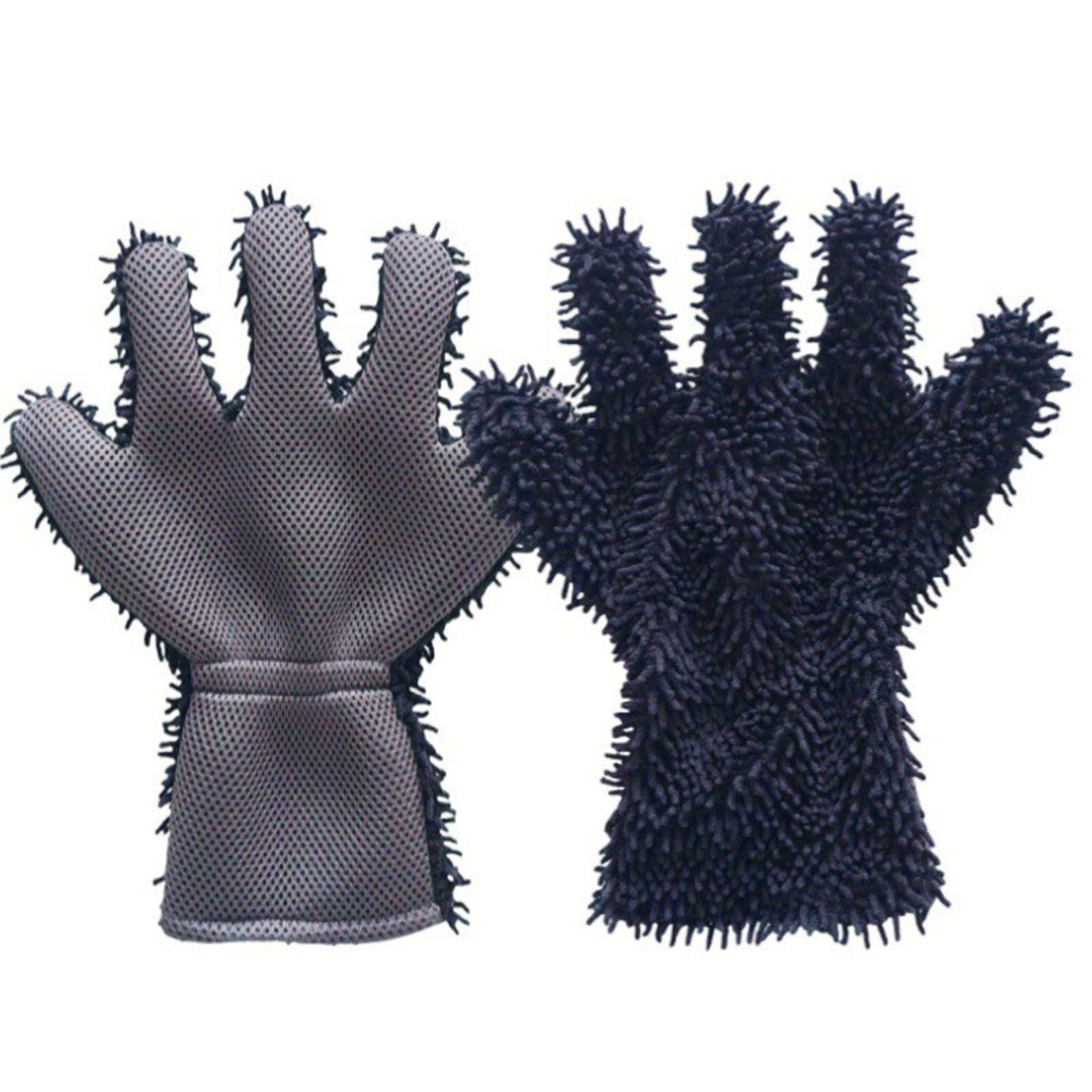 Zxfdsfdbnm Of 2 Cozy Wash Mitts for Safe and Efficient Auto Maintenance with Gentle Touch Microfiber Wash Mitts