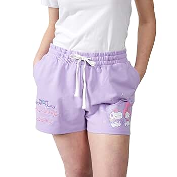 ウェア Sanrio x ALEXIA STAM] Terry Cloth Shorts 718XX0EejRL._SY350_QL65_.jpg