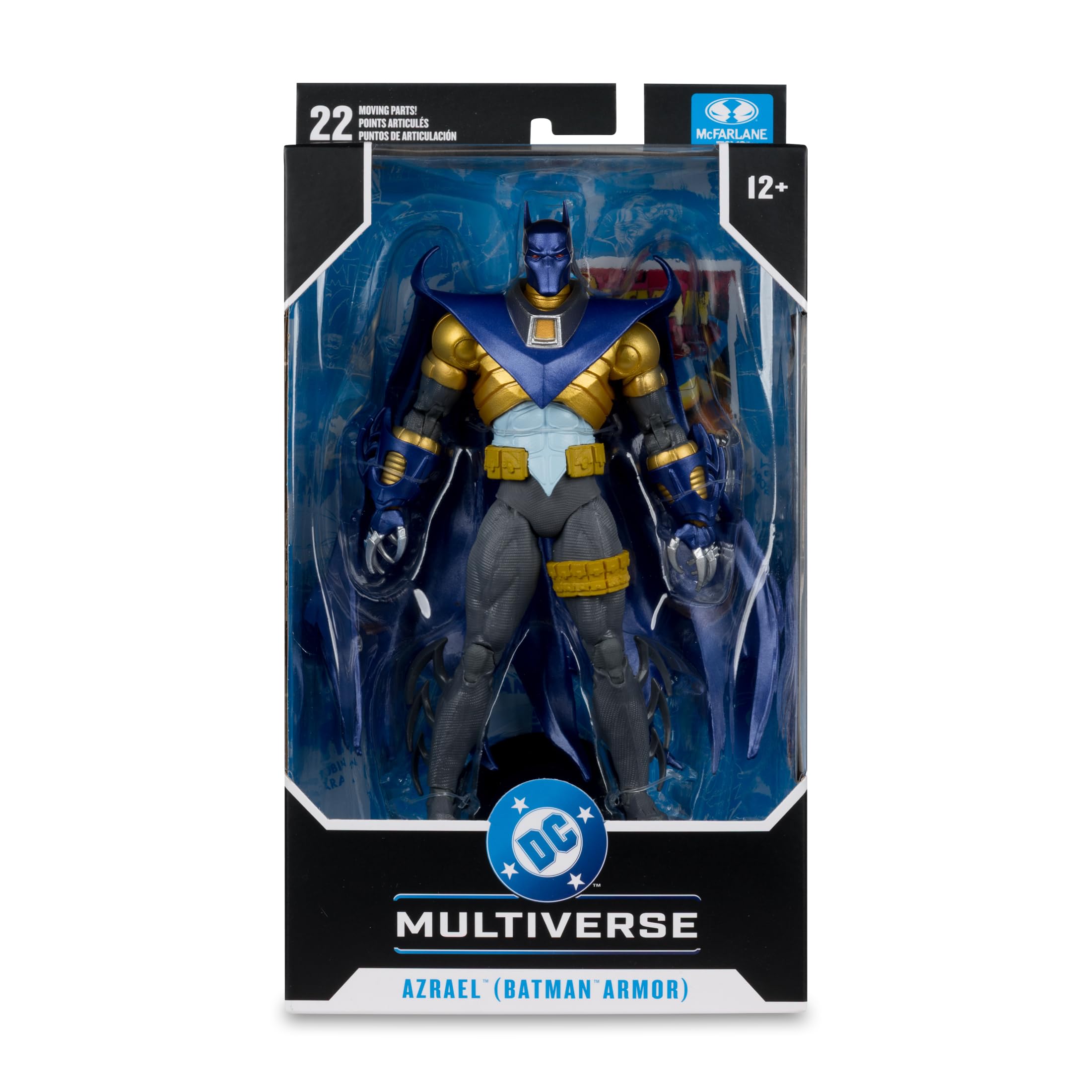 McFarlane DC Multiverse figurka akcji Azrael Batman V2 (Batman Knightquest) 18 cm | DC Multiverse Detective Comics #667 7 cali figurka - Azrael Batman Armor