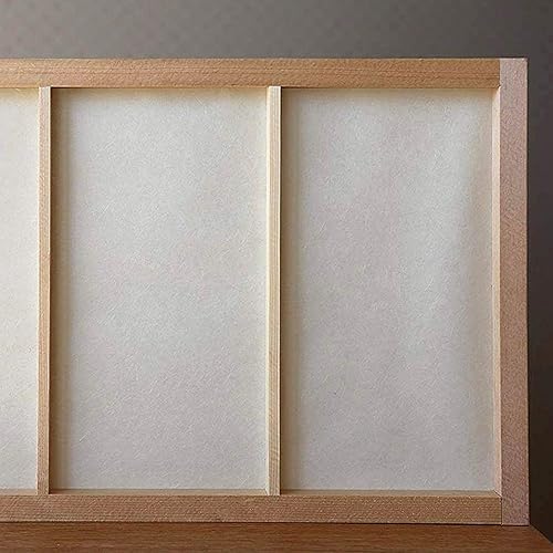 Miniatura 6 de ONAO - Rollo de papel Shoji (11 x 118 pulgadas), papel de repuesto para pantalla Shoji, Shoji Gami japonés, fabricado en Japón, azul cielo