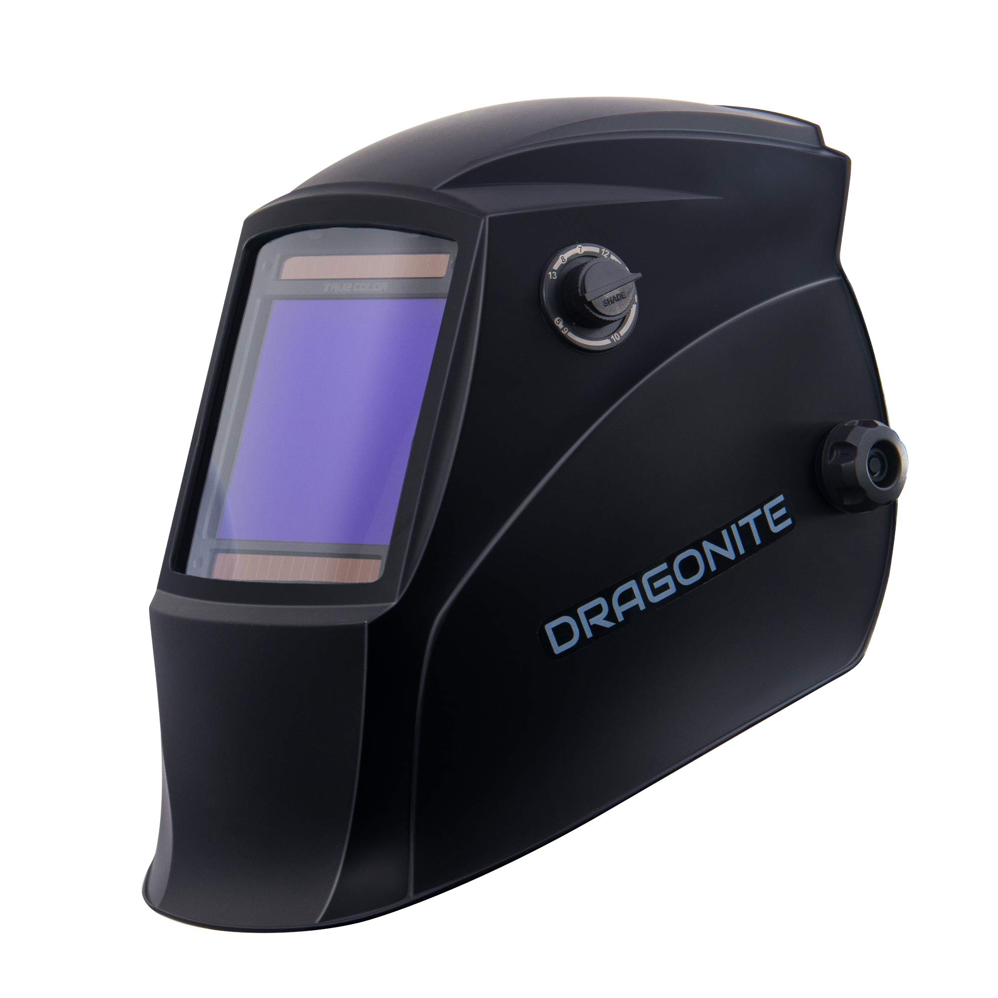 Buy DRAGONITE Large Viewing Area Auto Darkening Welding Helmet, True Color Solar Powered Welding