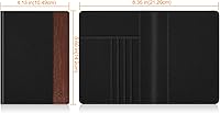 Vista 127 de FINTIE Soporte para pasaporte, cartera de viaje delgada con bloqueo RFID, funda protectora para pasaporte, esencial con ranuras para tarjetas