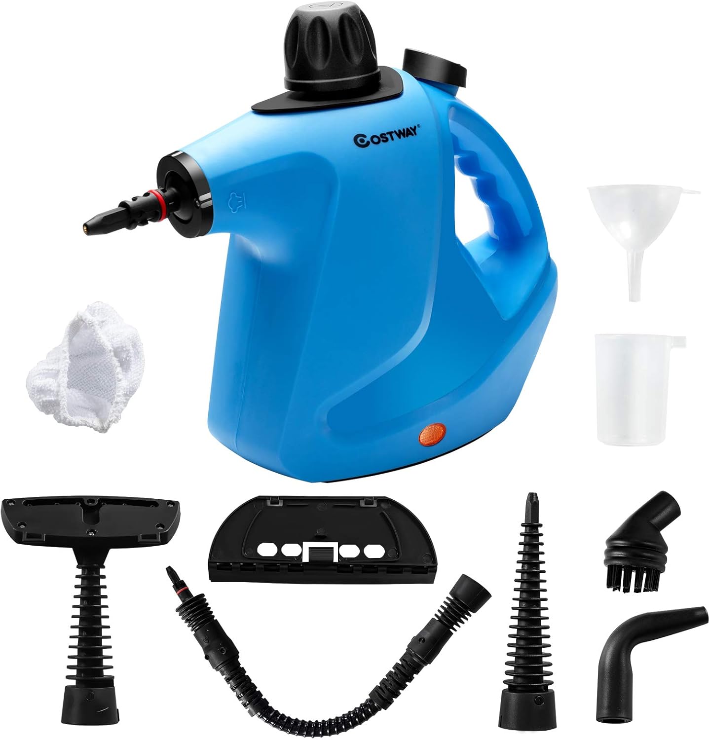 Amazon.de COSTWAY Dampfreiniger mit 9 Zubehör, Handdampfreiniger