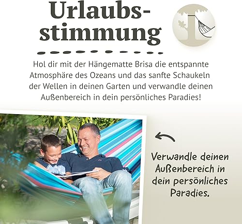 Vista 87 de La Siesta Brisa - Hamaca resistente a la intemperie, Vainilla