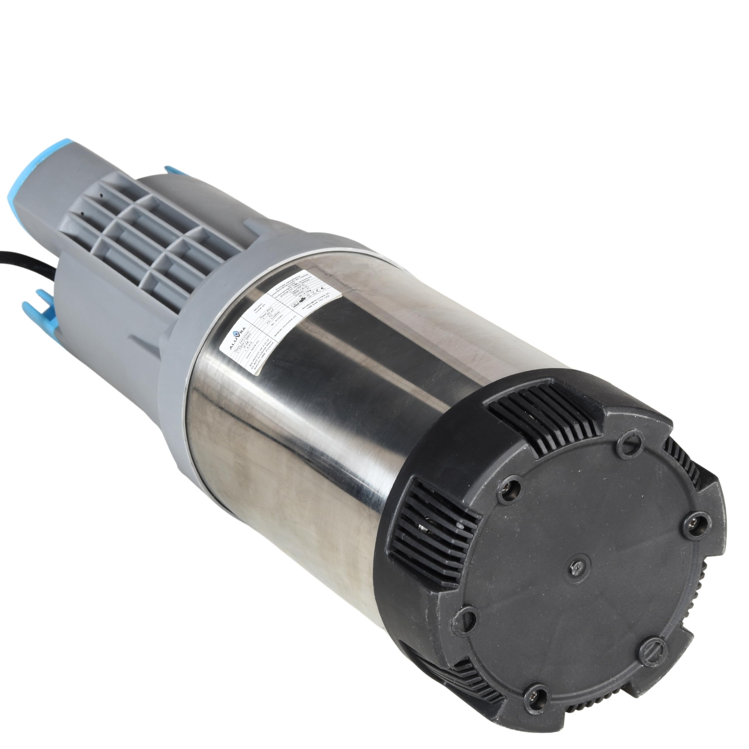 Pompe Submersible FLOX 45 INOX pour Eaux Propres (1100 W, 6600 l/h, hauteur de refoulement 45 m) - Pompe Immergée Professionnelle pour Récupération d’Eau de Pluie, Arrosage Jardin, Piscine et Cave