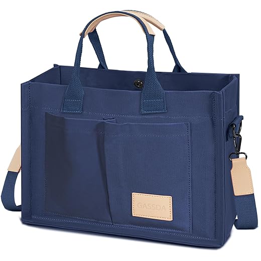 Tote Bags for Women Canvas Tote Purse Crossbody with Pockets Top Handle Shoulder Satchel Bag for Women