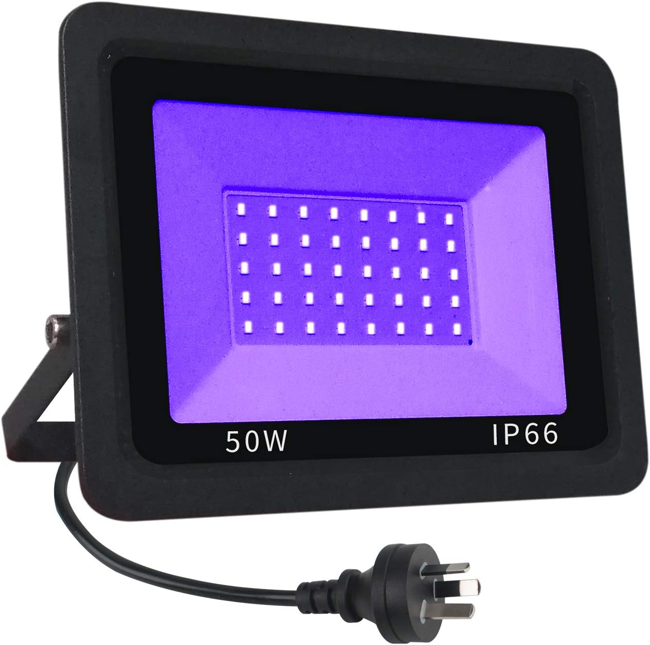 CREATESTAR UV Black Light Spotlight 50W, LED Black Light Lamp UV