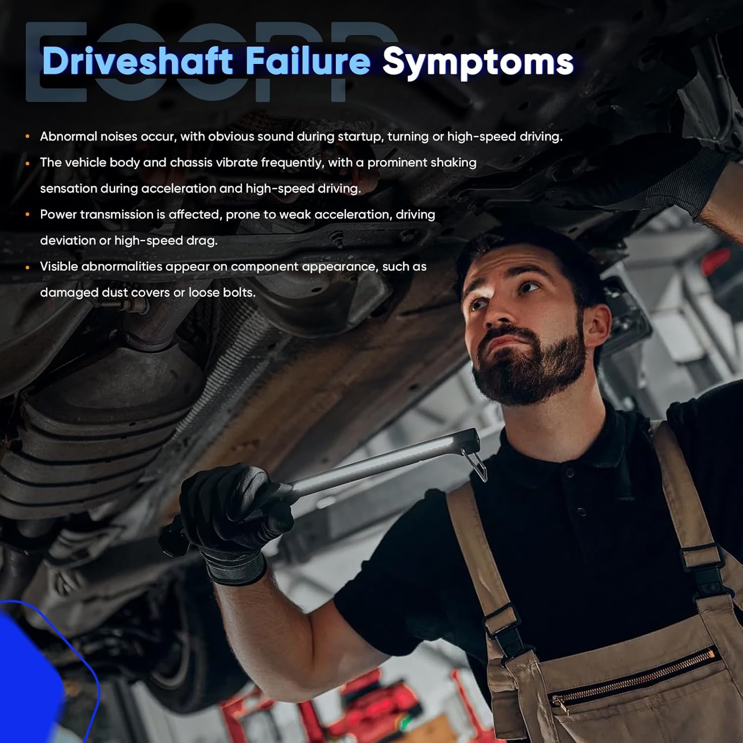 29.625" ECCPP Front Driveshaft PropShaft Assembly Compatible with 2006-2010 For Hummer For H3,2009-2010 For H3T OE 65-9492