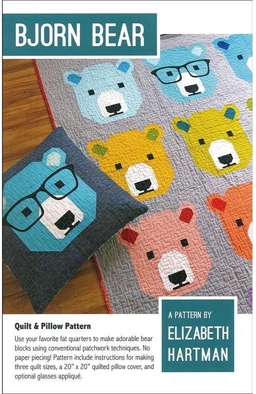 Elizabeth Hartman Bjorn Bear Pattern, Оne Расk