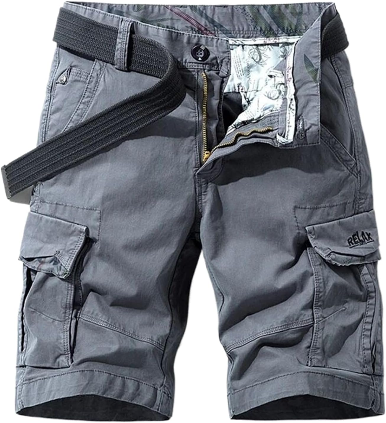 Summer Men Cargo Shorts Mens Cotton Beach Multi Pocket Spring Casual Joggers Shorts Male