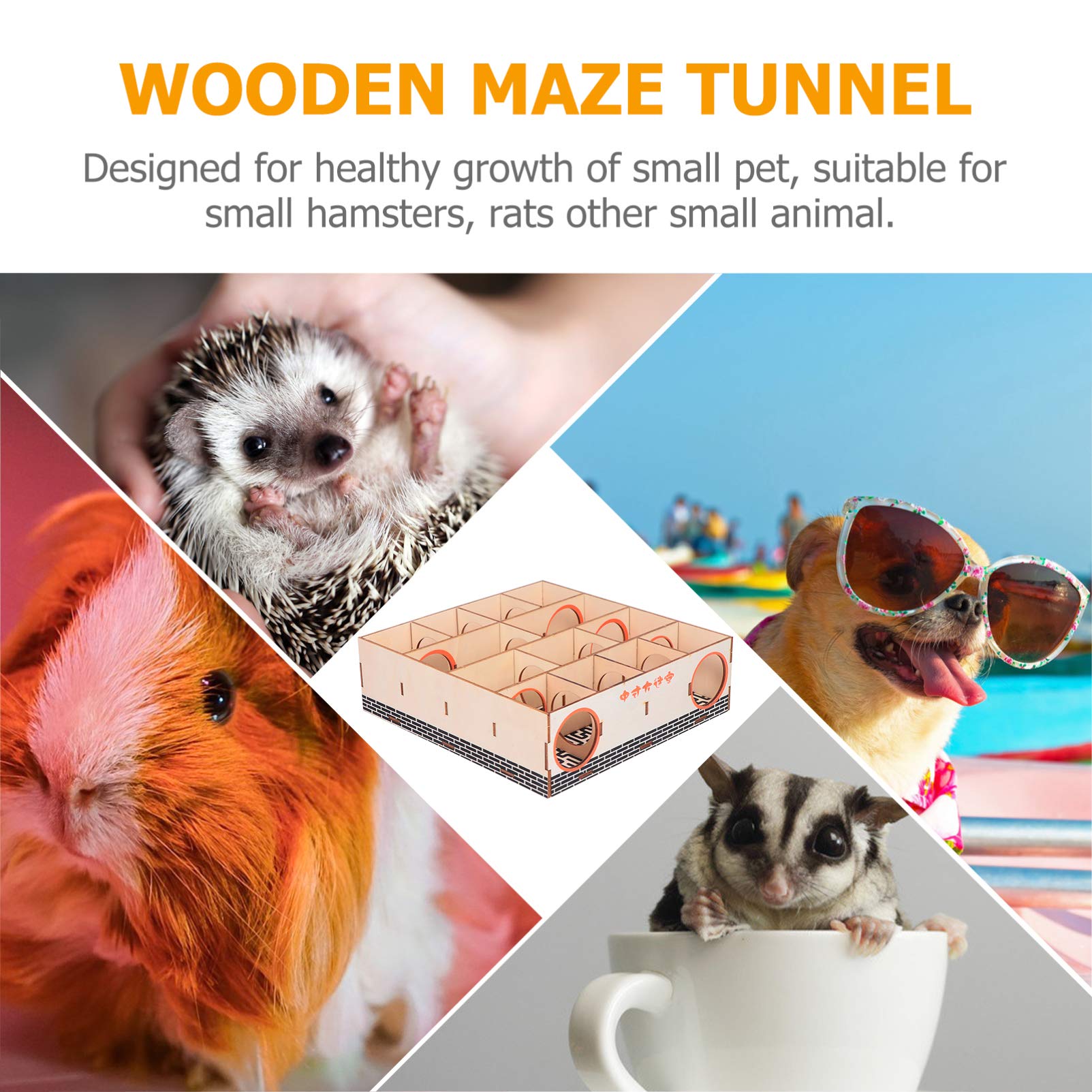 Hamster Tunnel Tube DIY Sortierte Spielplatz Tunnel Übung Spielzeug für Maus, Hamster und andere Kleintiere