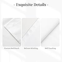 Vista 6 de Valances for Windows Kitchen Valance Curtains 54 x 18 Inch Guitarra Pattern Curtain Valance Rod Pocket Window Valances Blocking Light Short Curtain