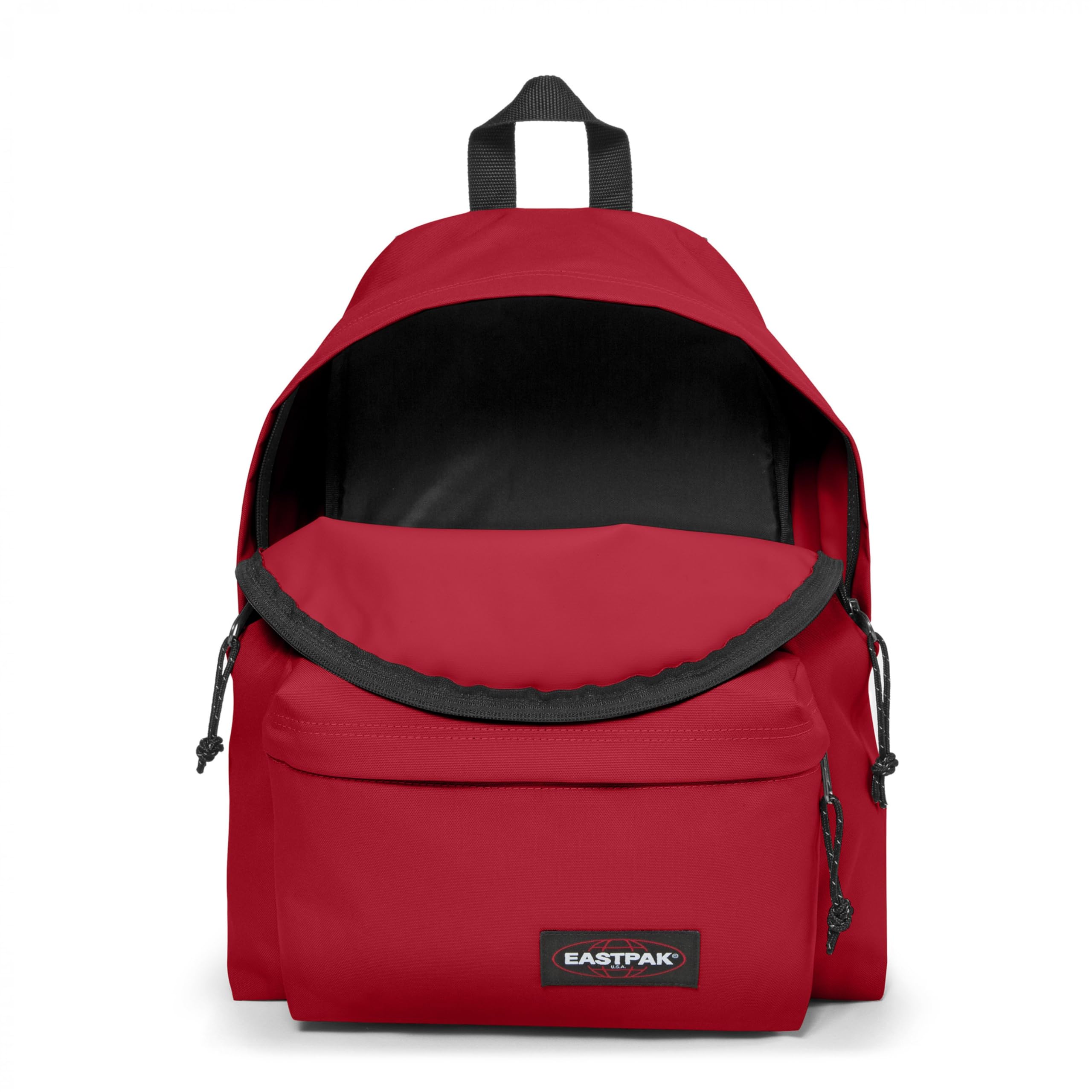 Eastpak Padded Pak’r Sac à Dos 24L (40 x 30 x 18 cm), résistant et déperlant, Sac école et Voyage léger avec Bretelles rembourrées - Scarlet Red