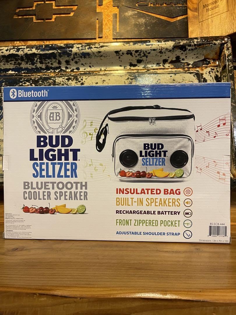 Amazon.co.jp: Bud Light Seltzer ソフトクーラーバッグ Bluetooth内蔵 