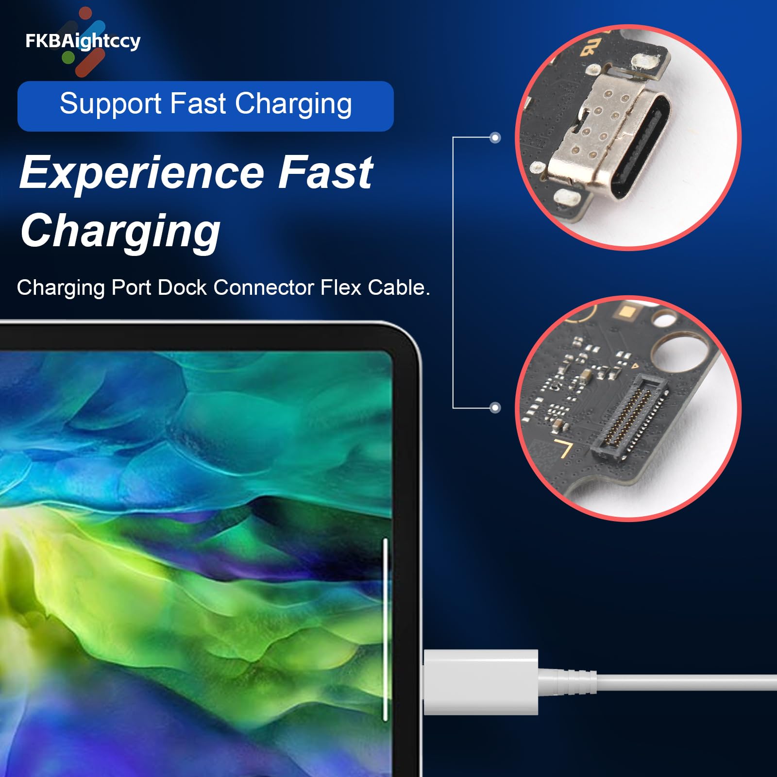 Amazon.co.jp: Samsung Galaxy Tab A9 Plus 11インチ充電ポート交換用