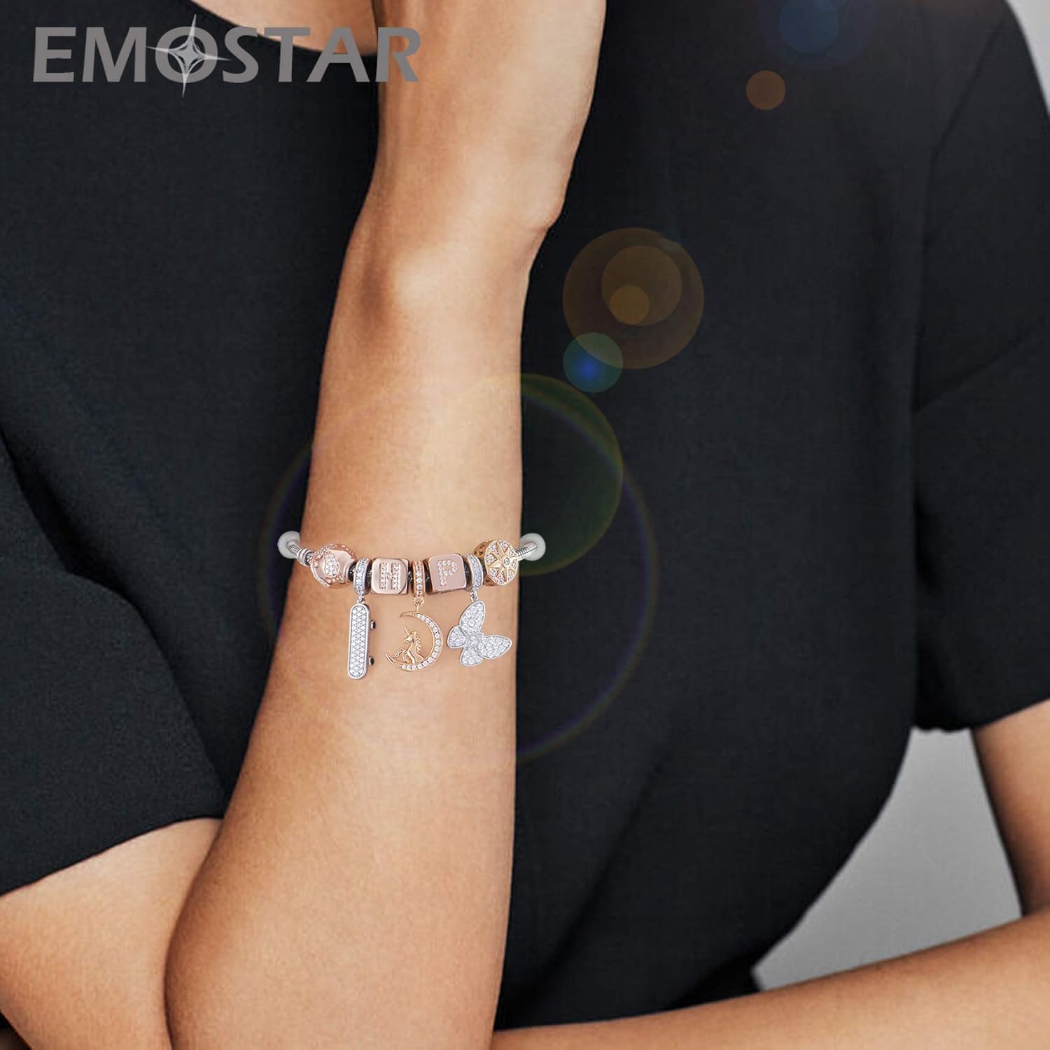 Animal Theme Charms, Mom/Child of Owl Bear Dog, Rabbit Flamingo Elephant Panda Cat Parrot Crocodile Unicorn Charms in 925 Sterling Silver, Fit European Bracelet/Necklace, Gift for Mother/Friend/Lover