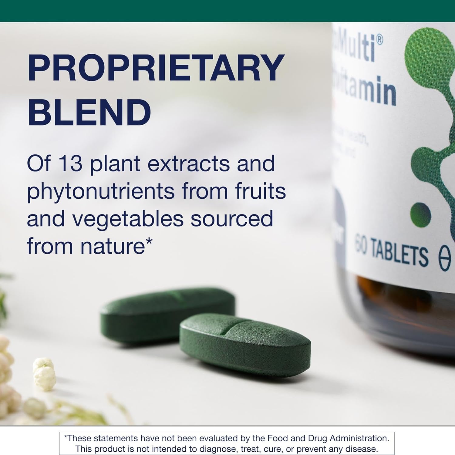 Metagenics PhytoMulti with Iron - Daily Multivitamin for Men & Women with Phytonutrients* - Methylfolate, Vitamins A‑K, Zinc & B6 - Iron Bisglycinate 18 mg - Non‑GMO, Gluten‑Free - 60 Tablets - Image 3