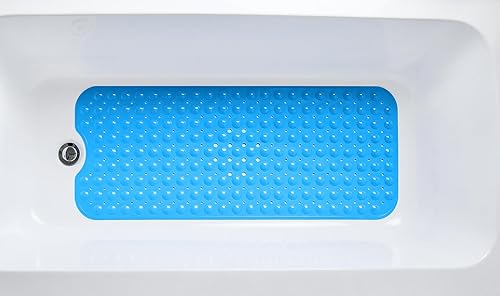 Miniatura 248 de Alfombrilla para bañera (largo, extra larga), Vinilo, Amarillo opaco., M Amarillo opaco,Aqua opaco (azul-verde),Azul claro opaco,Turquesa opaca